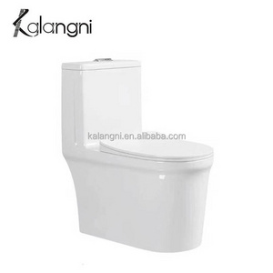 Kalangni Bathroom Sanitary Ware 300mm Strap Siphonic Flush One Piece Toilet