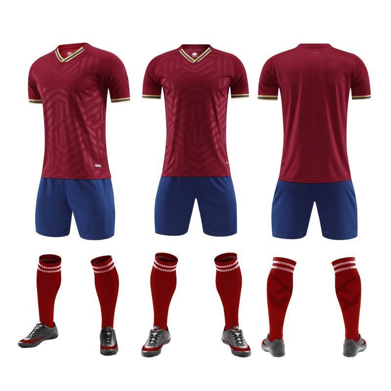 Football uniforms  Adults Football Jerseys Men And Kids  Blank Soccer Jerseys Set Football Shirts Boys Soccer Uniforms soccer we