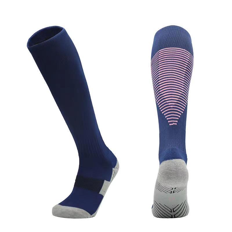 Sports Man Team Breathable Sweat-Absorbent Rugby Anti Slip Socks Custom Baseball American Football Socks