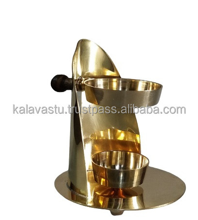 Iron & brass Fragrance Incense Oil Resin Burner Handmade Home Decor Tea Light Warmer Aroma