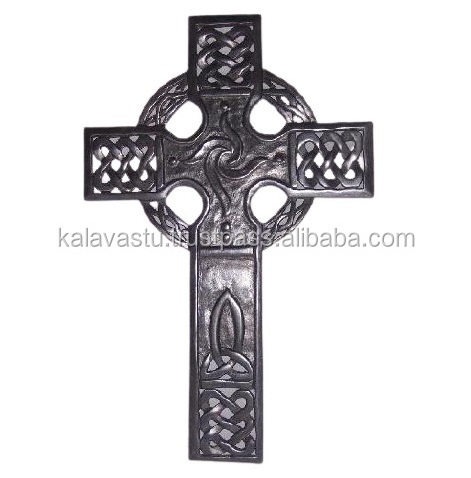 wooden wall hanging cross