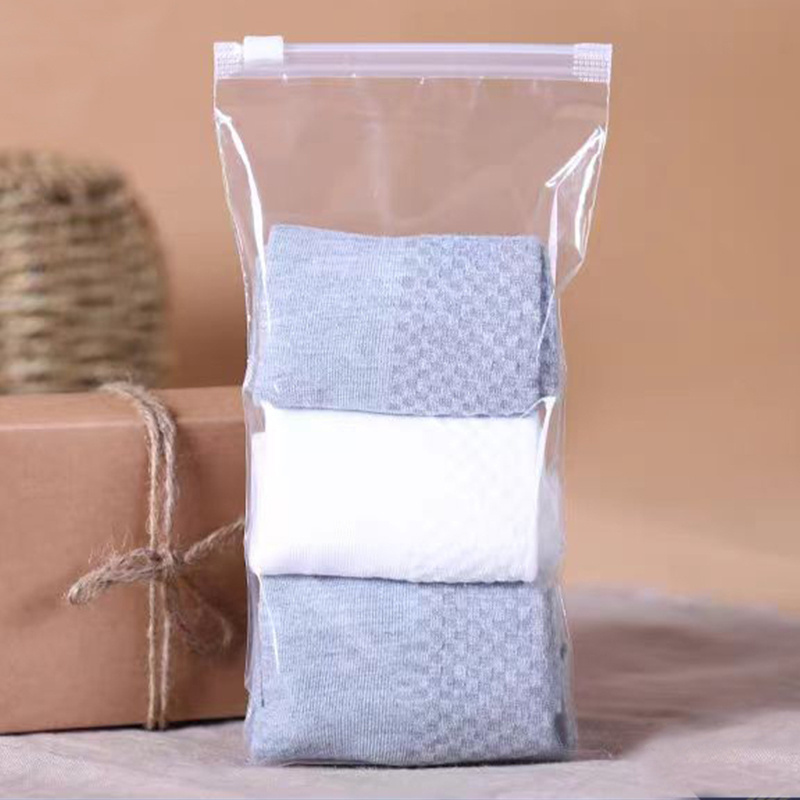 Kalee Biodegradable Cornstarch Compostable Garment Packaging With Self Adhesive clothing bag packaging