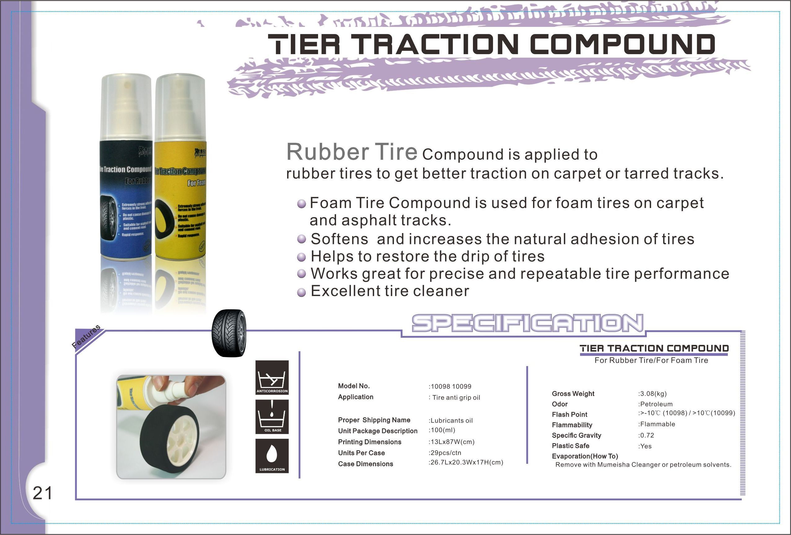 Mumeisha Tire Repair Glue Strong Adhesive, Safe to Use Tire Traction Compound