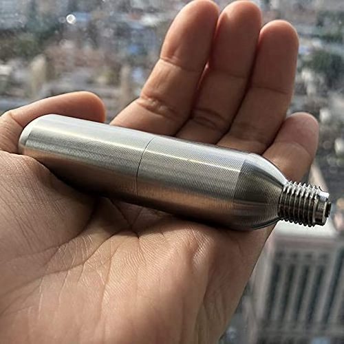 ULTRAFORCE 16G refillable co2 Cartridge with Threaded sodaBeerJuice Rechargeable Cartridge Bike co2 inflator Cartridge reusable