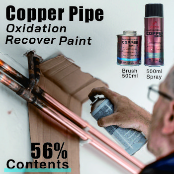 Fukkol copper infused corrosion inhibition HVAC coil anti corrosive protective coating dispensed copper liquid metal AR spray