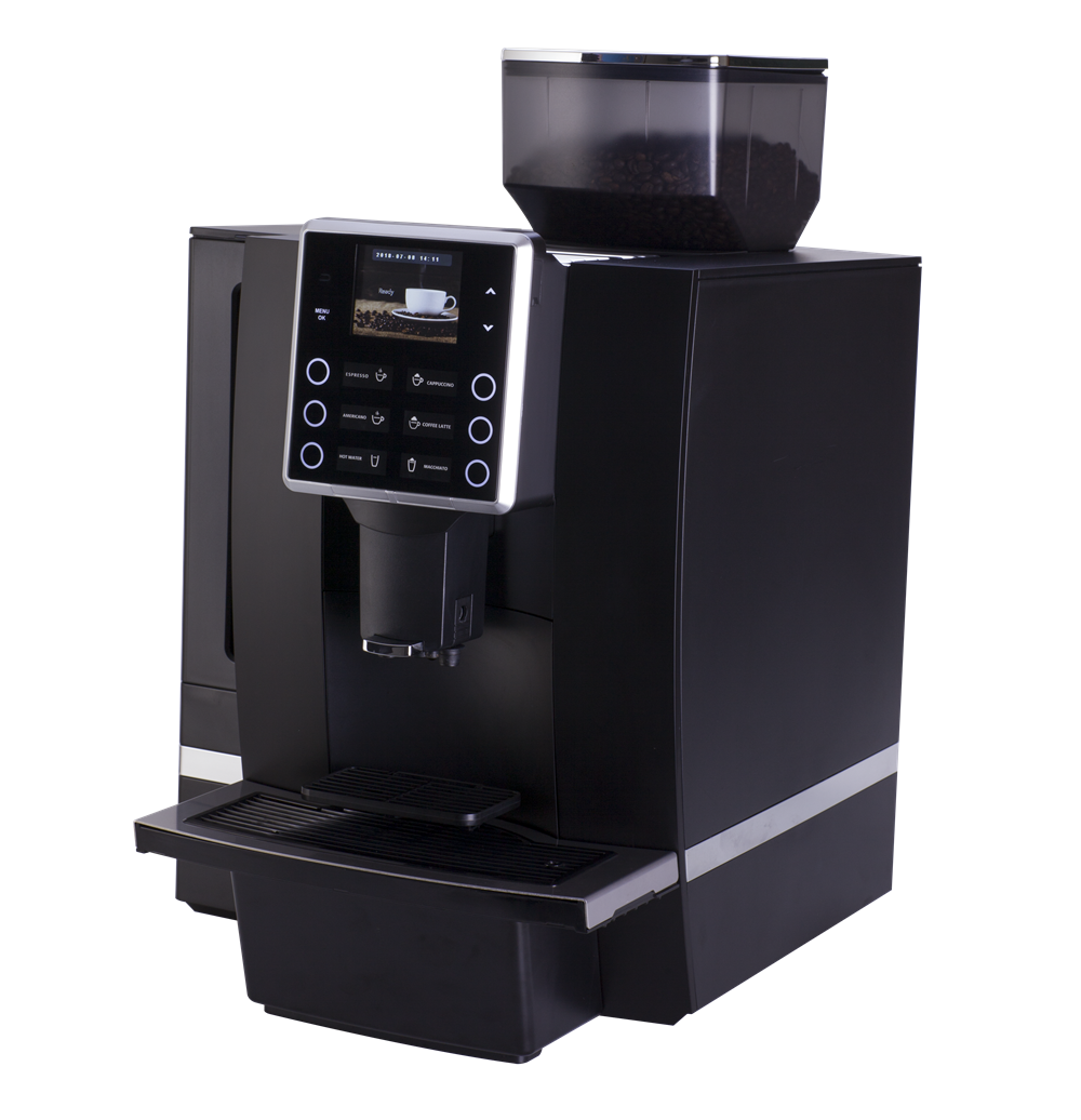 3.5'' Color TFT Screen Simultaneously Making Two Cups Cappuccino Latte Coffee Maker Machine for Commercial