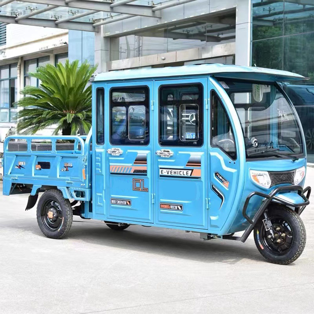 3 Wheel Motorcycle Tuk Tuk Petrol Bike CL Delivery Cargo Transport Pickup Express Shipment Tricycles Three-wheeled Electric Car