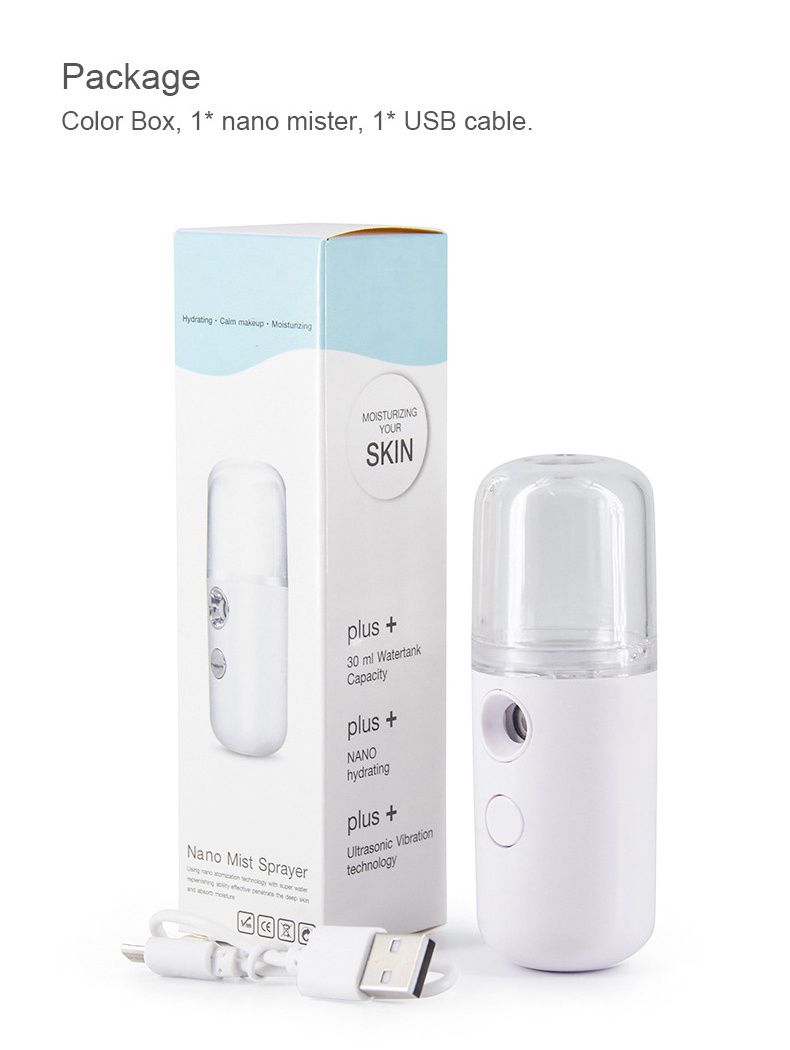 Wholesale Skin Facial Beauty Machine Automatic Handheld Facial Nano Mist Car Spray