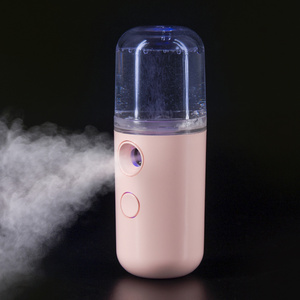 Portable Nano Mist Sprayer 30 Ml Mini Water Mist Sprayer Ionic Face Steamer Humidifier Nano Spray Facial Steamer