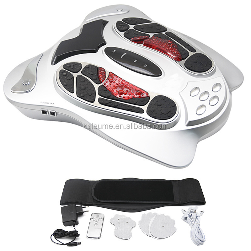 Professional Acupuncture Therapy Electronic Electromagnetic Wave Pulse Foot Massager Manual