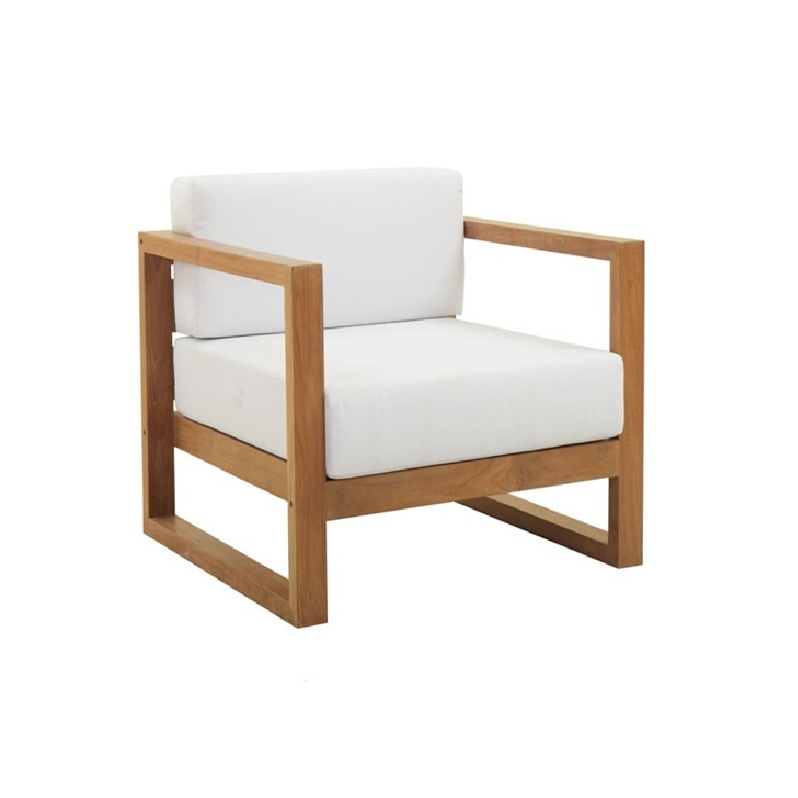 Modernist armchair Futuristic lounge chair Design Customized Aegean Sofa Teak Deep Seating Furniture From Indonesia