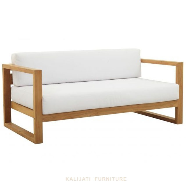 New Style Indonesian Teak Wood Sofa Aegean 3 Seaters Premium Quality Furniture For Your Outdoor Best Price Exportable Wood