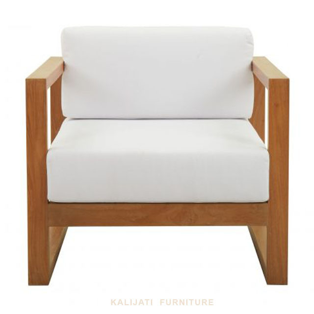 Modernist armchair Futuristic lounge chair Design Customized Aegean Sofa Teak Deep Seating Furniture From Indonesia