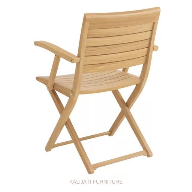 Java Craftmanship High Quality Teak Wood Hampton Arm Folding Chair outdoor patio furniture set