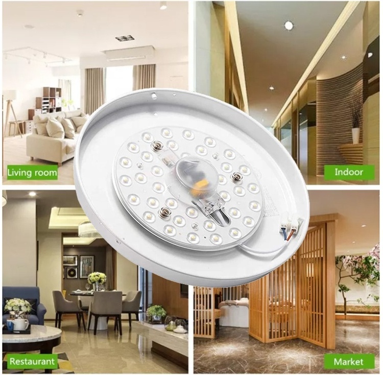 Dimmable and  CCT 2835 SMD PCB Board Lamp Panel Ceiling Lamp LED Light Source Module 24W