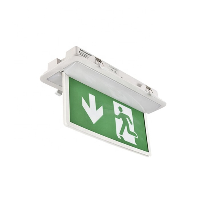 Customized Escape Exit Industrial corridor rechargeable led exit emergency light