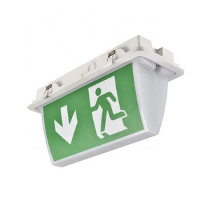 Customized Escape Exit Industrial corridor rechargeable led exit emergency light