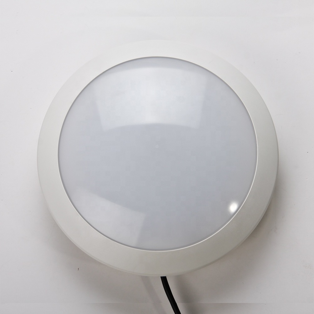 IP66 IK10 motion sensor  Emergency Led Ceiling Bulkhead Lamp LED Ceiling light