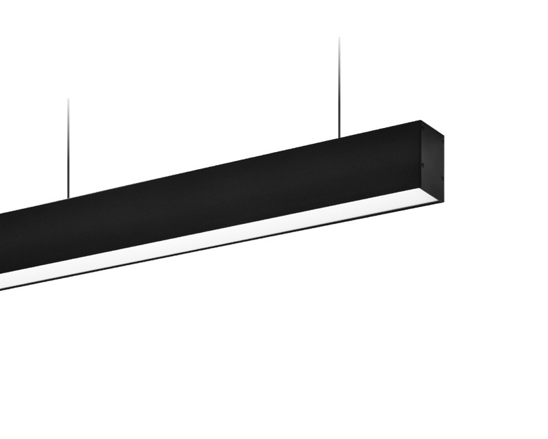 1200mm 48w LED Suspension Linear Pendant Light Ceiling Hanging Linear Lamp Commercial Office Lighting fixture