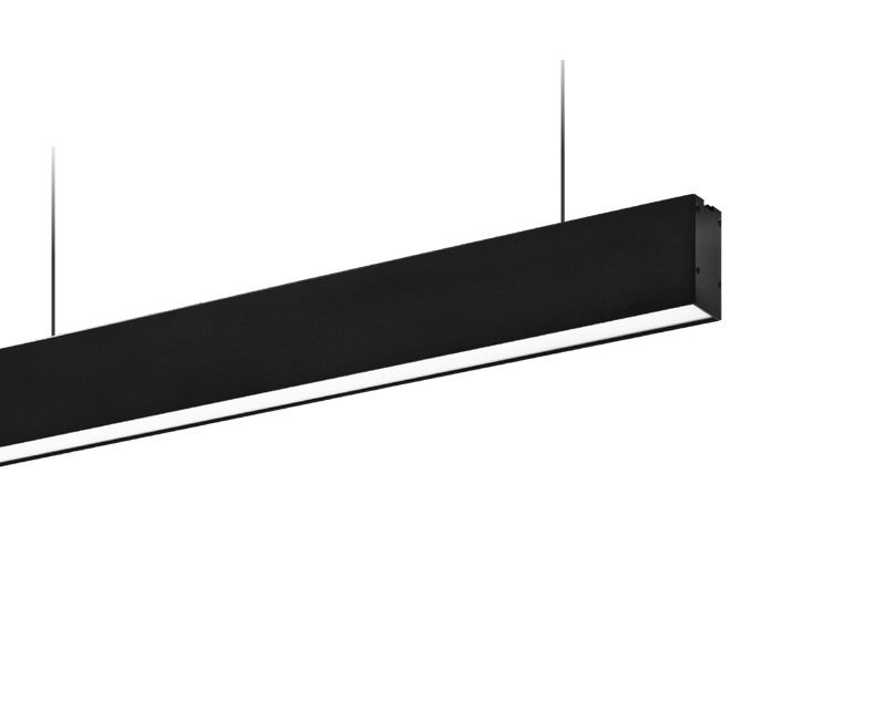 1200mm 48w LED Suspension Linear Pendant Light Ceiling Hanging Linear Lamp Commercial Office Lighting fixture