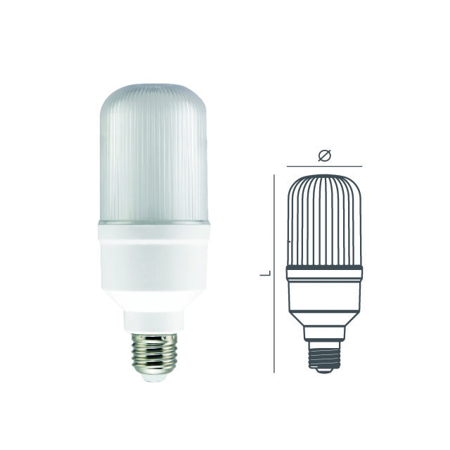 factory price T65 15W 20W IP65 High power High lumen output Cylinder  led light bulb