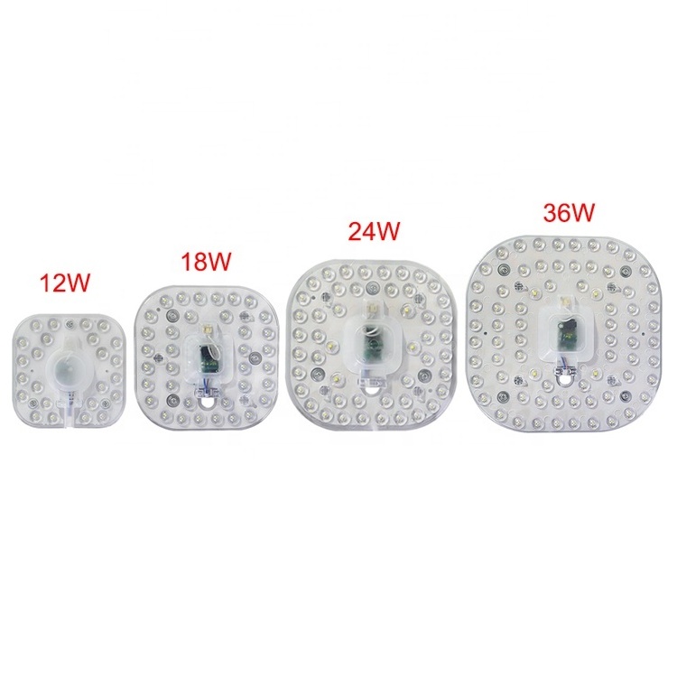 Dimmable and  CCT 2835 SMD PCB Board Lamp Panel Ceiling Lamp LED Light Source Module 24W