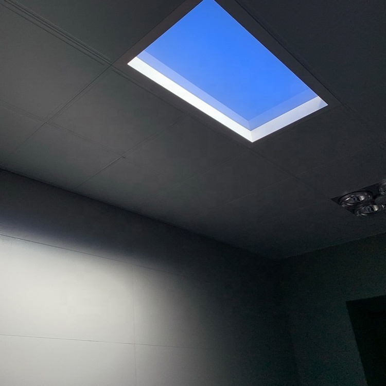 Blue Sky LED Skylight Lamp Recessed Ceiling Artificial Skylight LED Panel 600x600 300x1200