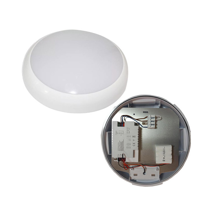 outdoor arcade ceiling lights waterproof ceiling light for balcony home ceiling decoration light with sensor and emergency kit