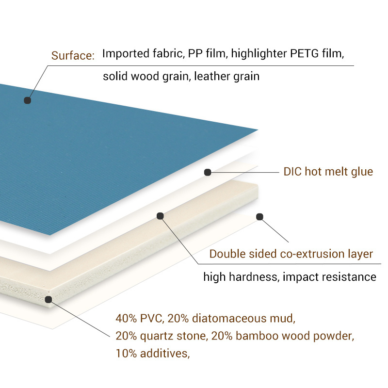 Diatom mud Bamboo Wood Fiber Composite Wall Board Waterproof WPC Interior Integrated Panel Wall