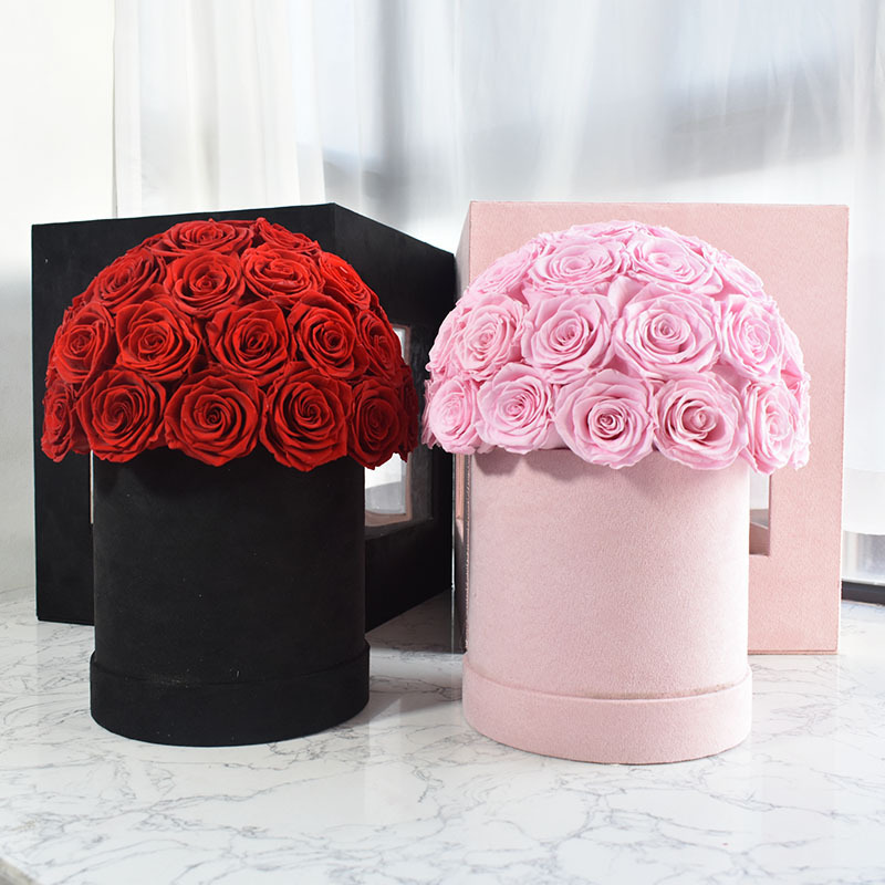 Eternal Roses Preserved Flowers Rosas Eternas Preservadas 2024 Decorative Rose Forever Box Gift Preserved Roses