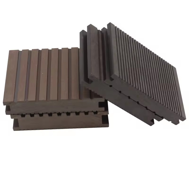 plastic composite waterproof interlocking wooden wpc outdoor decking tiles flooring wood