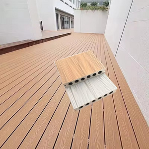 plastic composite waterproof interlocking wooden wpc outdoor decking tiles flooring wood