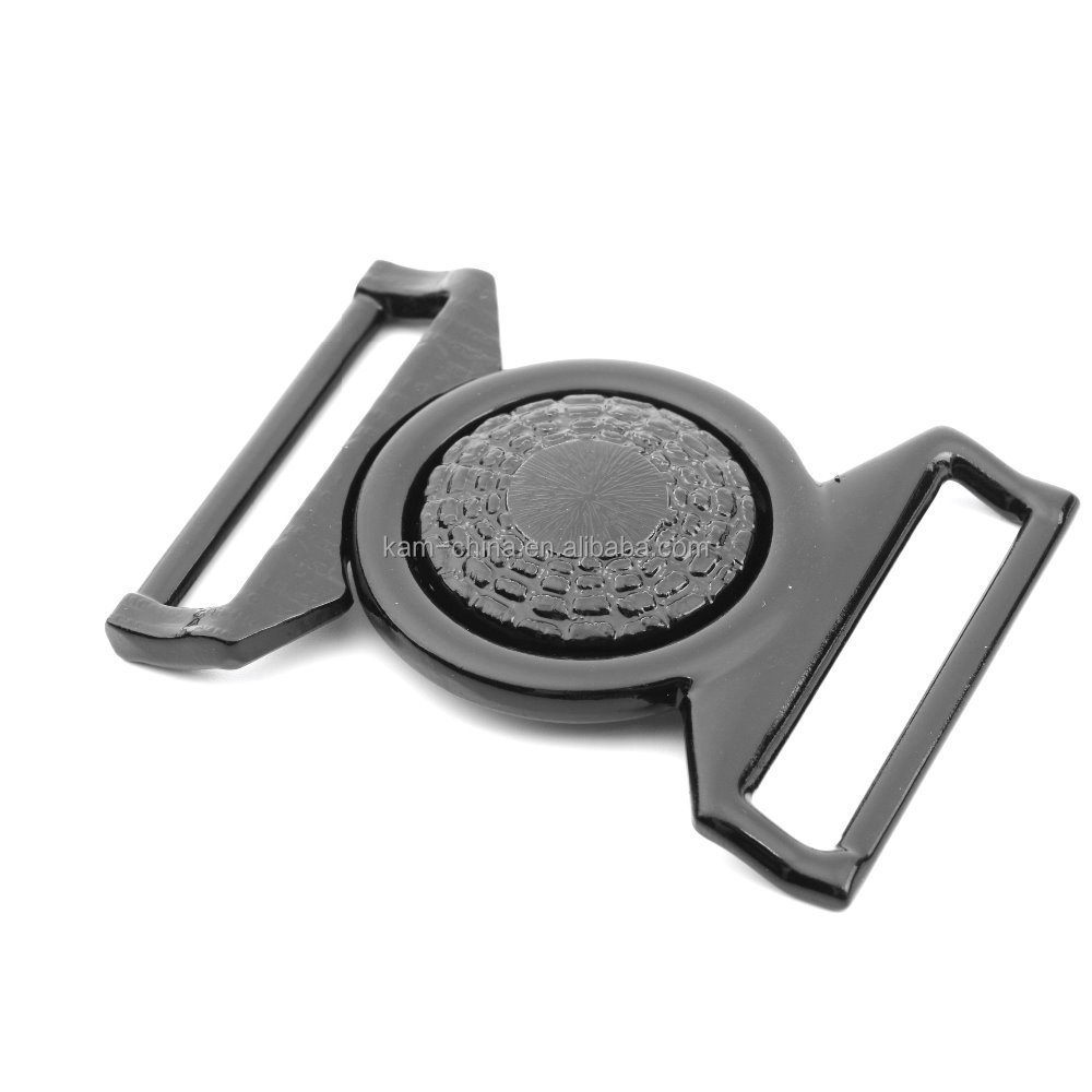 Metal coat aluminum belt buckle