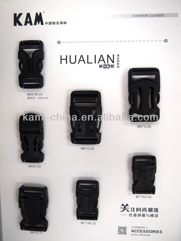 Plastic release bag Buckles