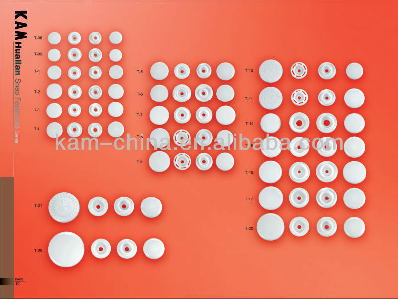 8-20MM KAM fancy garment Snap buttons /snap fastener buttons