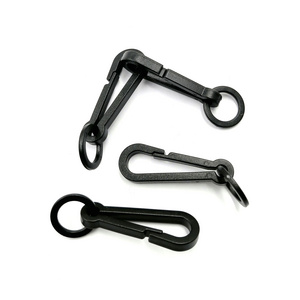 Popular  Plastic Clip Snap Hanging Hook Mini Carabiner Buckle For Paracord Backpack Straps Accessories