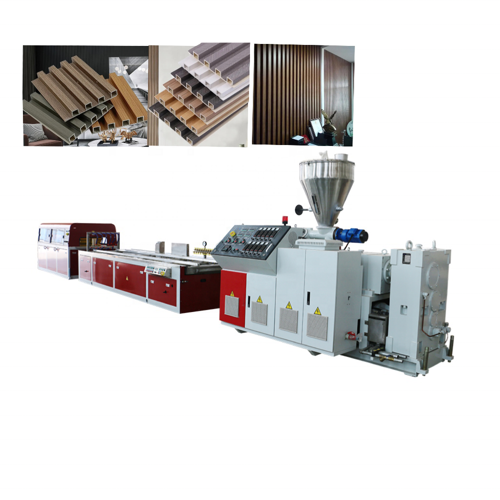 Wood Plastic Composite WPC PVC Wood-Plastic Profile Extrusion Line/Door Frame profile making Machine