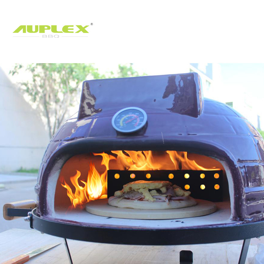 AUPLEX Customize Manufacturers Portable Outdoor Mini Ceramic Multifunction Smoker Stove/ Wood Fired Pizza Oven