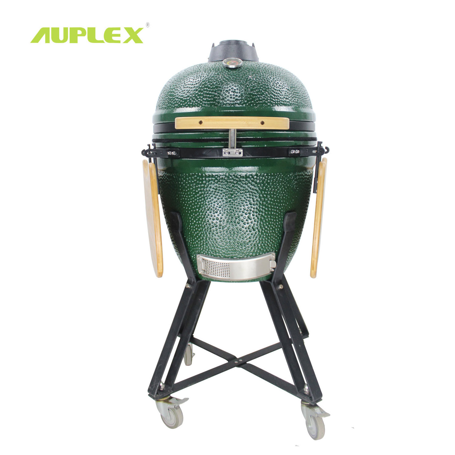 Auplex kamado 21Inch Large tandoor oven Outdoor Kitchen BBQ Rotisserie kamando ceramic grill