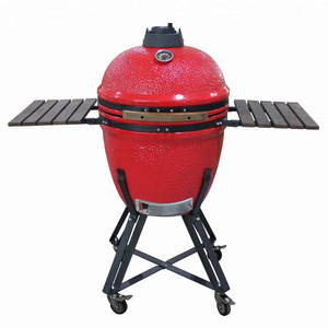 Auplex kamado 21Inch Large tandoor oven Outdoor Kitchen BBQ Rotisserie kamando ceramic grill