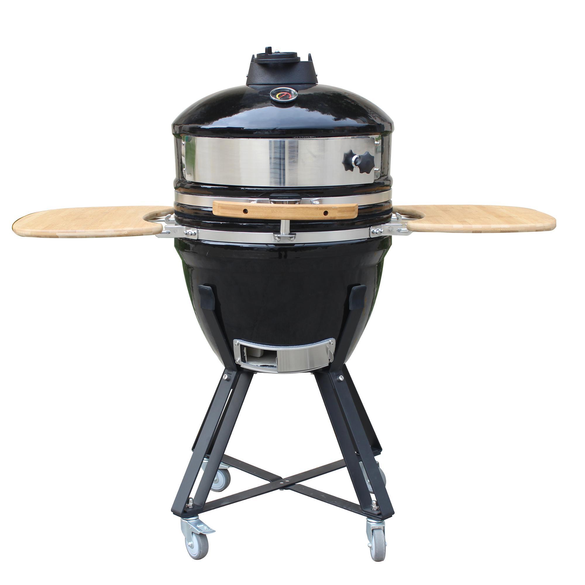 BBQ Ceramic Kamado Grills Auplex outdoor garden Commercial Pizza Oven