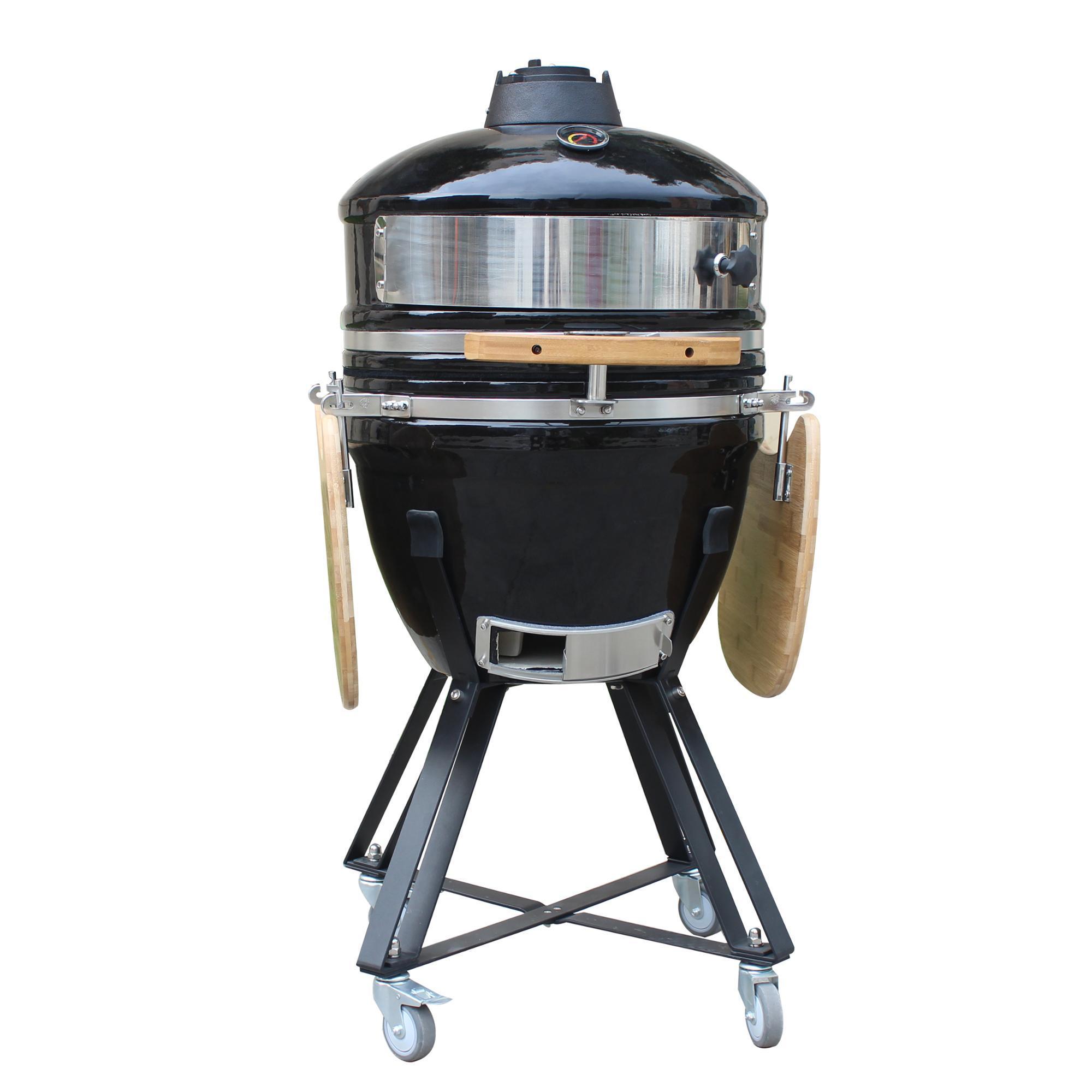 BBQ Ceramic Kamado Grills Auplex outdoor garden Commercial Pizza Oven