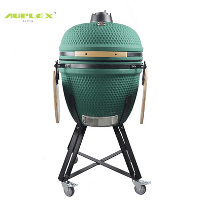 Auplex Large Komado Egg Kamado XXL 23.5" Asador De Carbon Barbeque Charcoal Grill Outdoor Bbq