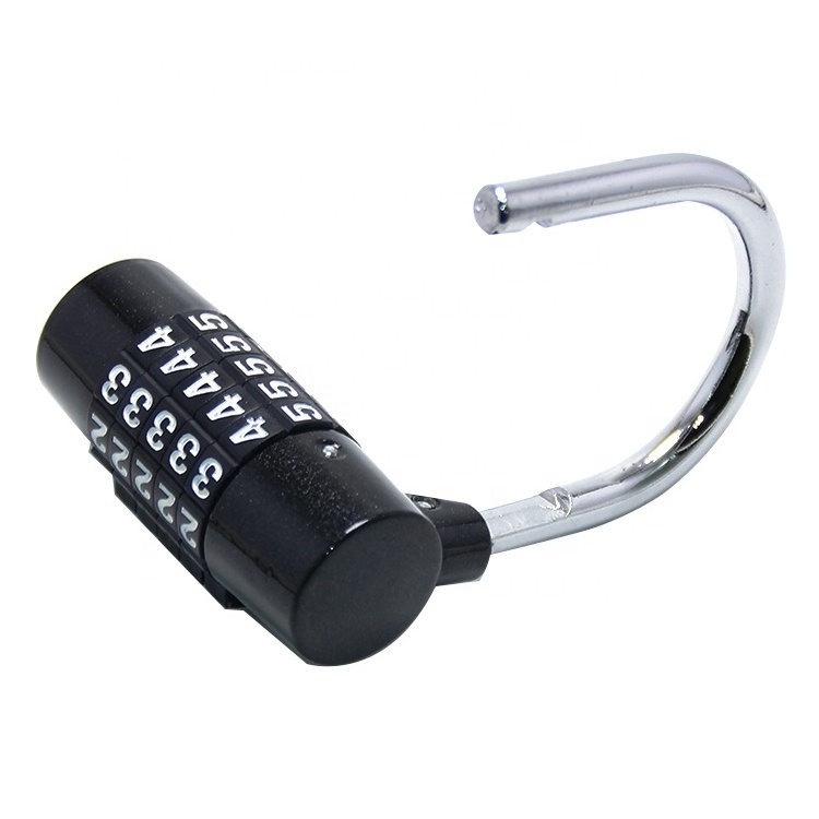 5 codes Combination Security Padlock Password Combination Lock for Gym Locker Outdoor Gate Garage Home Bike