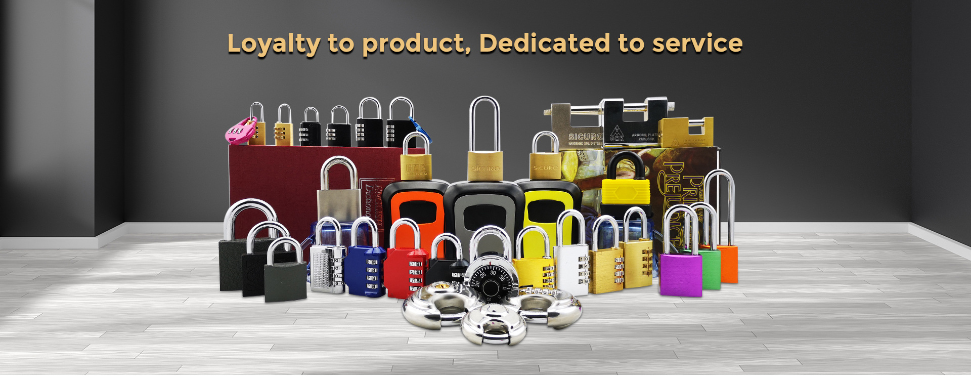 China High Quality Long Shackle Anti-rust Customized Logo Lock Solid Brass Padlock Safety Padlock With Master Key