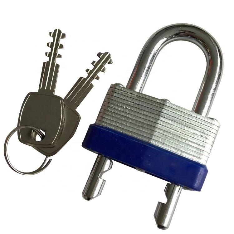 CMK Lock Laminated Steel Padlock With Adjustable Shackle, Keyed Alike,