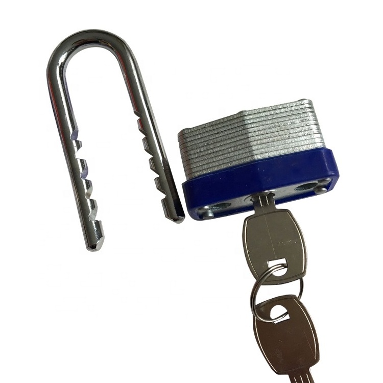 CMK Lock Laminated Steel Padlock With Adjustable Shackle, Keyed Alike,