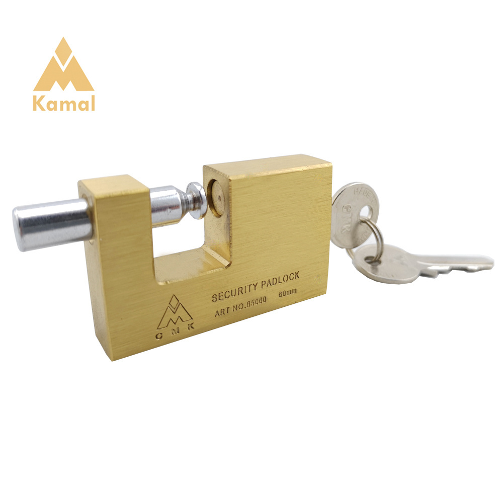 Anti-theft retro 75MM Hardened Brass combination padlock heavy duty padlock lock pick