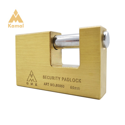 Anti-theft retro 75MM Hardened Brass combination padlock heavy duty padlock lock pick