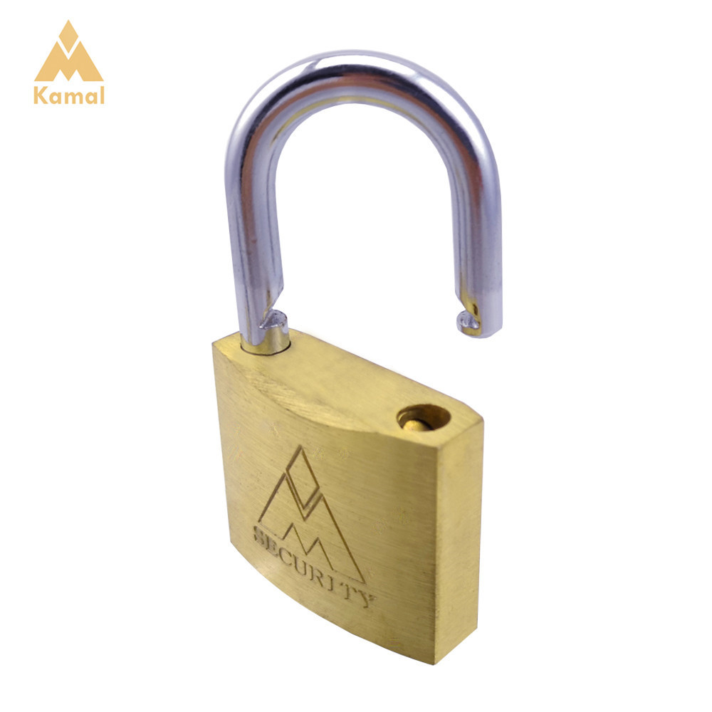 Heavy Duty Security Solid Brass Padlock Locks With Master Brass Key for Gate Outdoor Locker Cabinet